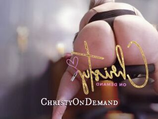 ChristyOnDemand