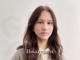 Holliswrote