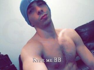 Ryde_me_BB